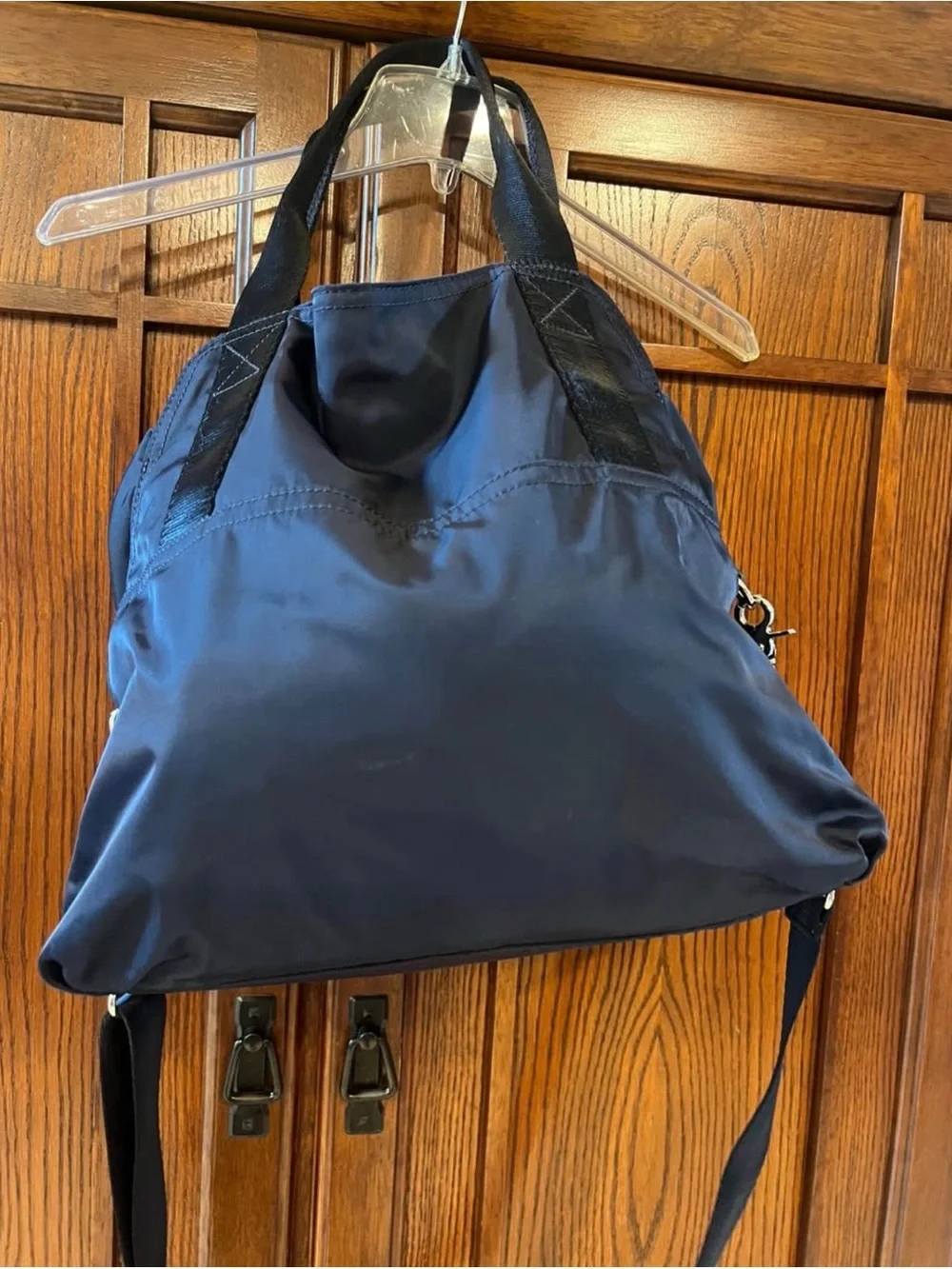 EUC British Storksak Alexa Premium Nylon Diaper Bag Retail $195 - Used Twice